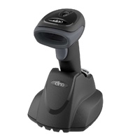 Cino Fuzzyscan A678BT 2D Wireless Charging Cordless Scanner USB Cradle