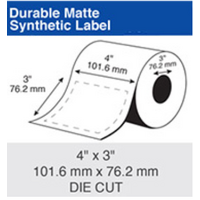 Epson Inkjet Label Roll 101.6mm X 76.2mm X 76mm TM-C7500/C6010/C8010 Paper Gloss (1 Roll1 Of 1,900) C60CD002