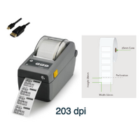 Lightspeed Retail Label Printer Bundle (ZD411 USB Printer + 55x28 labels)