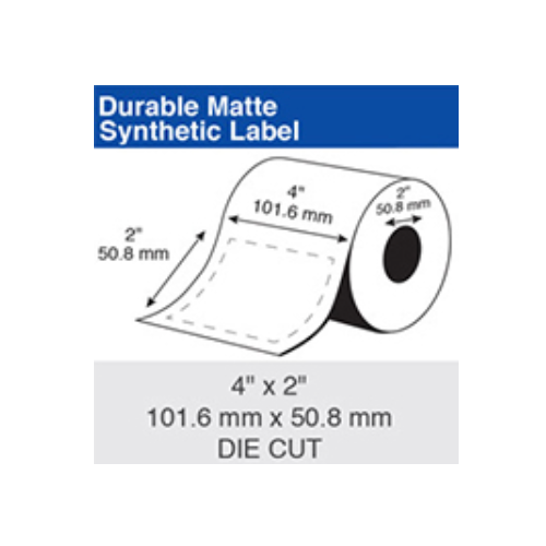  Epson Inkjet Label Roll 101.6mm X 50.8mm x 50mm TM-C3500/C4010 (4 Rolls of 540) Synthetic C35CD001