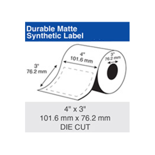 Epson Inkjet Label Roll 101.6mm X 76.2mm X 76mm TM-C7500/C6010/C8010 Paper Gloss (1 Roll1 Of 1,900) C60CD002