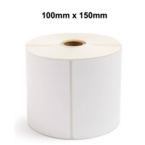 Shipping Label Roll 100mm x 150mm (5 Rolls of 400 labels per roll, Permanent Adhesive) - NON PERF 100x150