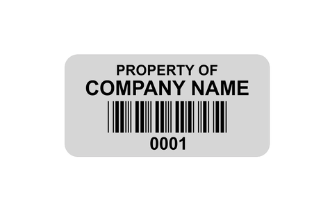 Asset Barcode Labels